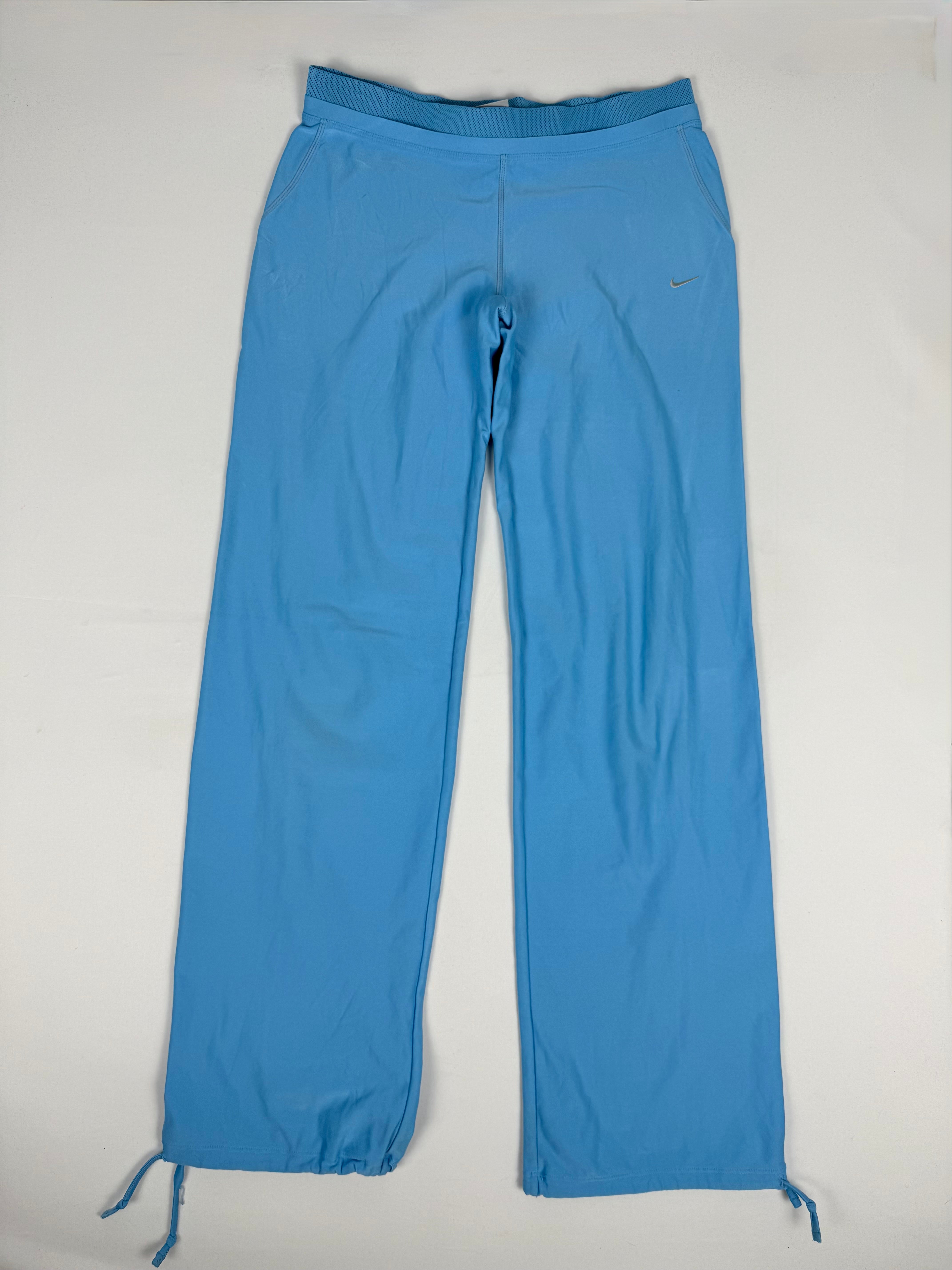 Pantalon droit taille basse en jean noir (XS)