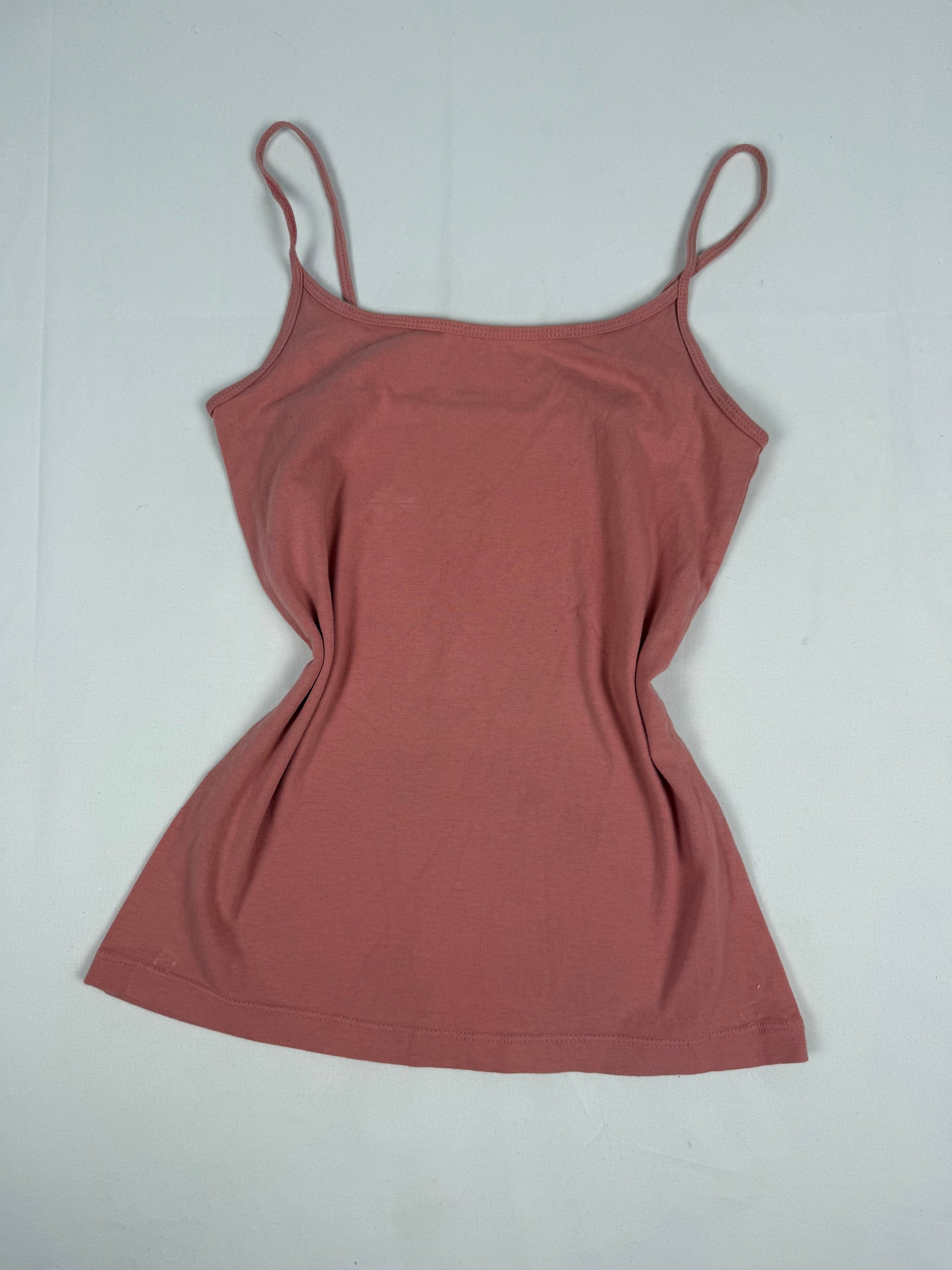 Pink stretchy cami top (S/M)