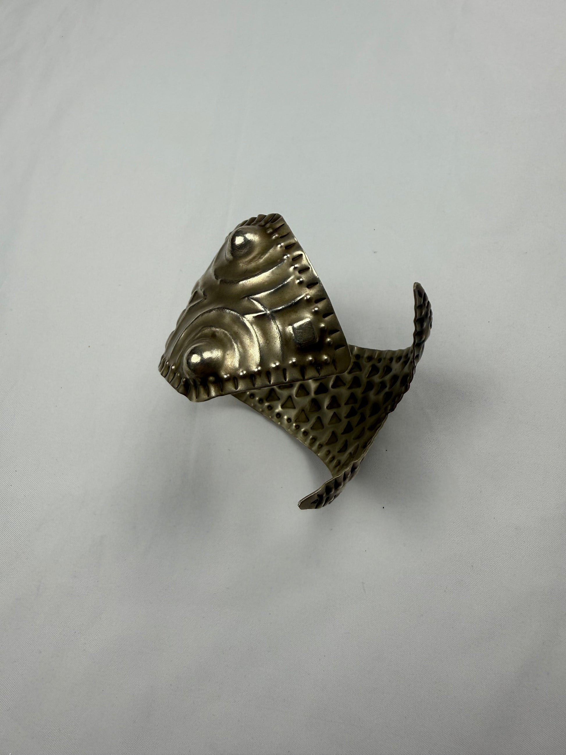 Gold bangle inox bracelet