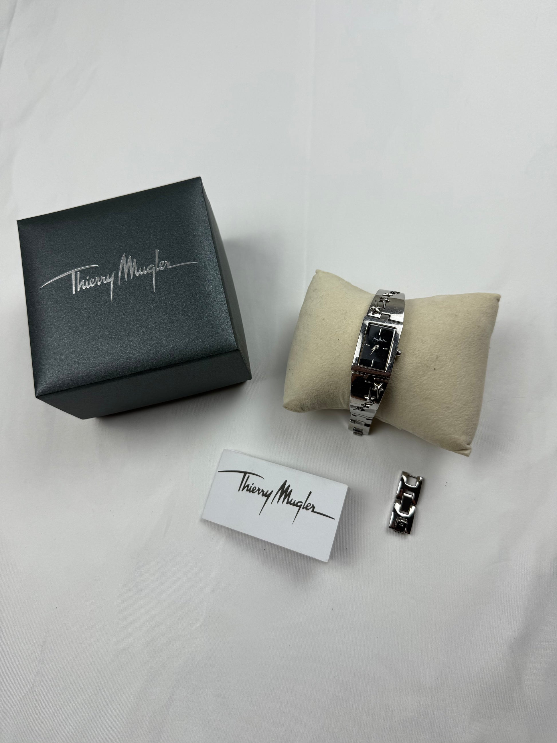 Vintage silver inox  jewelry watch