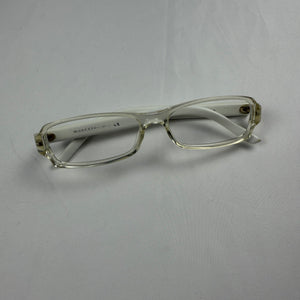 White office siren glasses (no prescription)