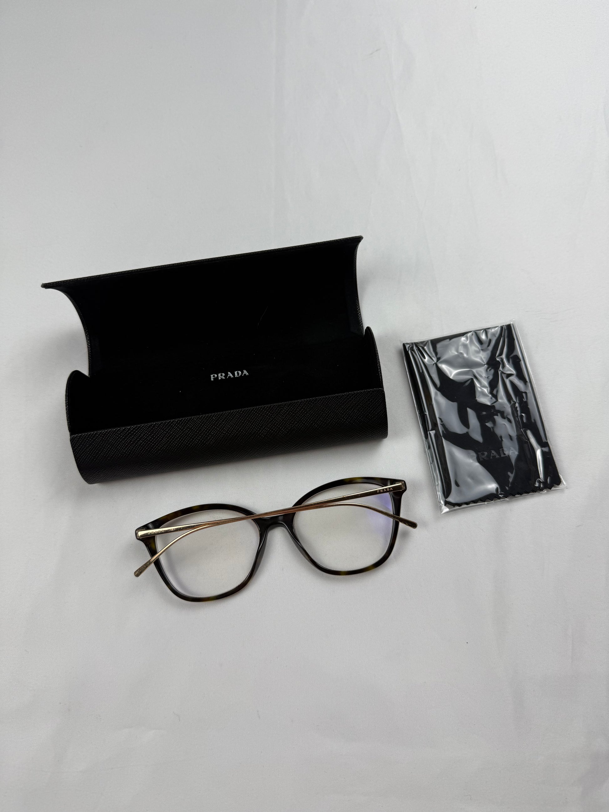 Gold & black cat eyes office siren glasses (with prescription)
