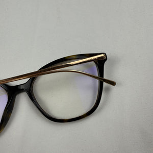 Gold & black cat eyes office siren glasses (with prescription)