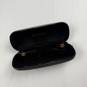 Black office siren glasses (with prescription)