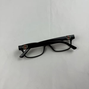 Black office siren glasses (with prescription)