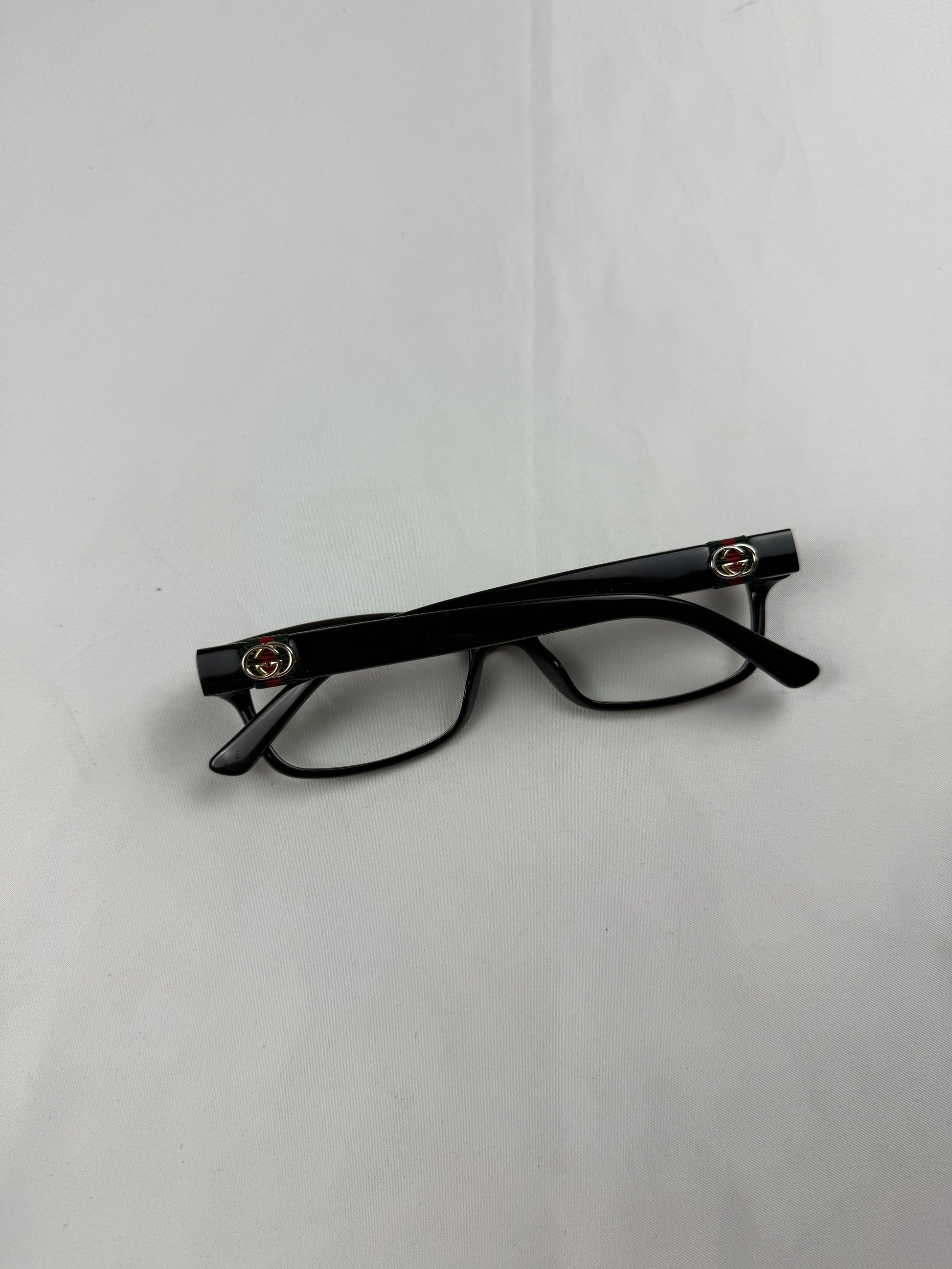 Black office siren glasses (with prescription)