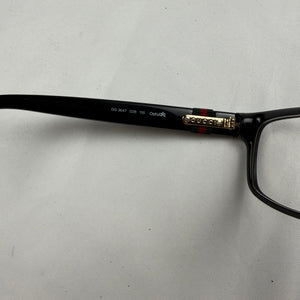 Black office siren glasses (with prescription)