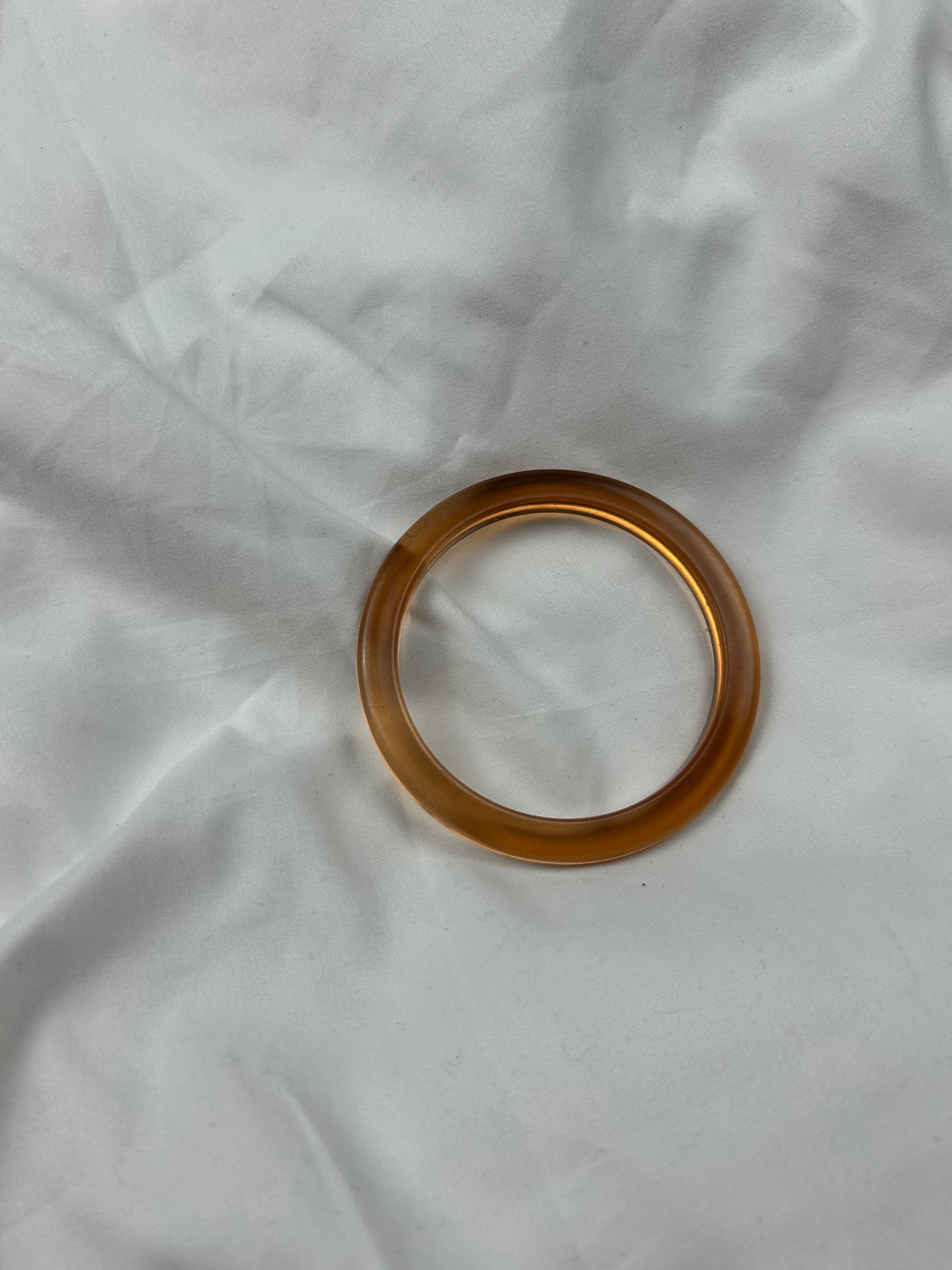 Brown bangle bracelet