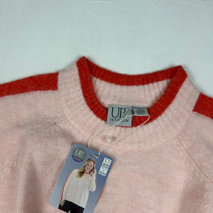 Pink high neck jumper (XXL)