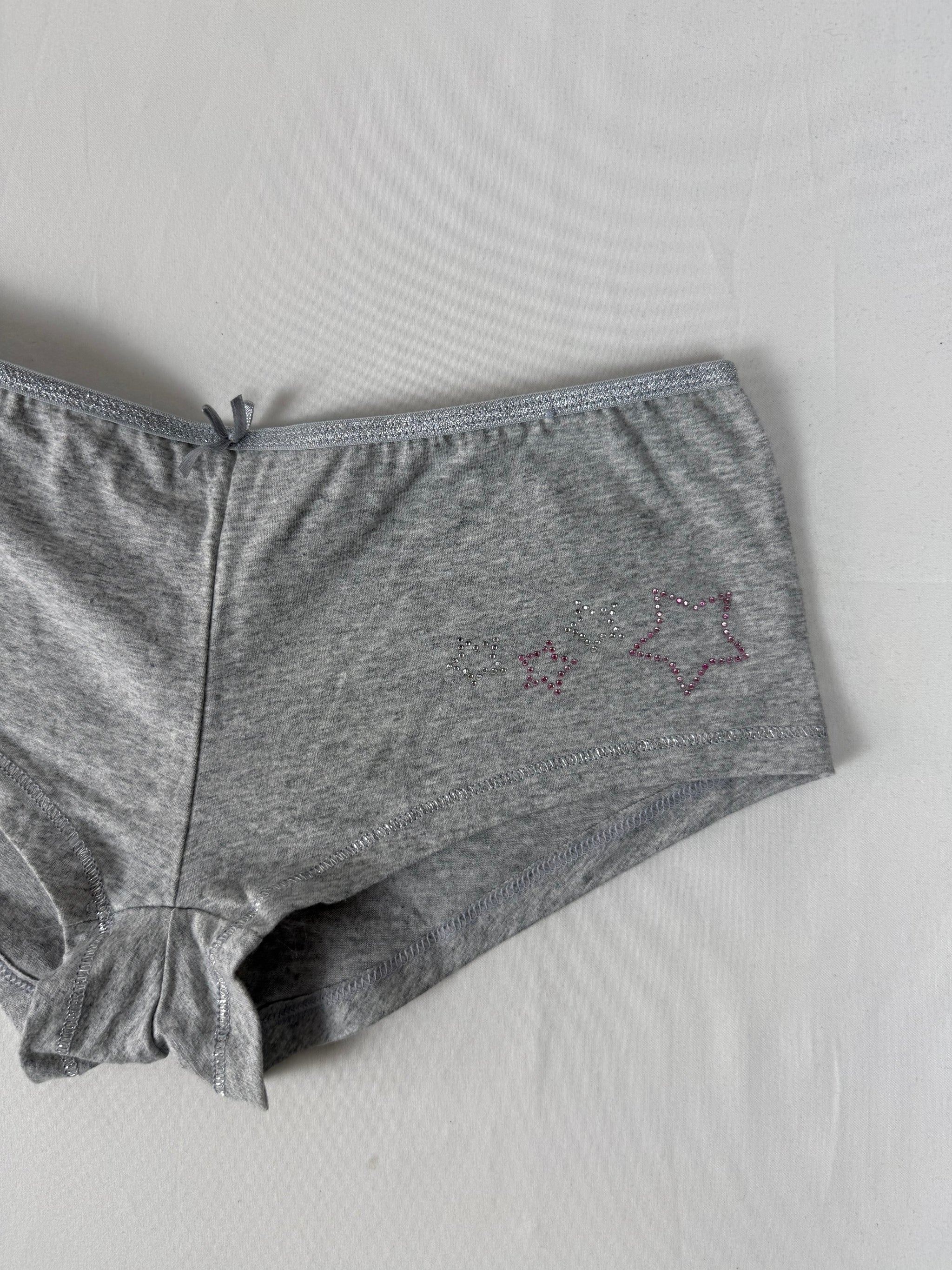 Cotton low rise mini shorty (S)