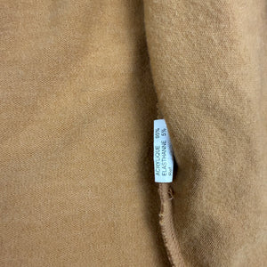 Beige mustard cardigan jumper (S)