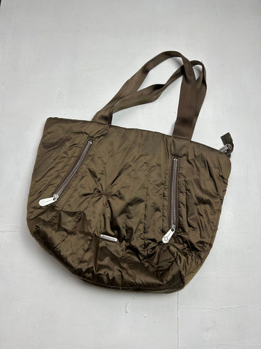 Khaki uni shoulder bag