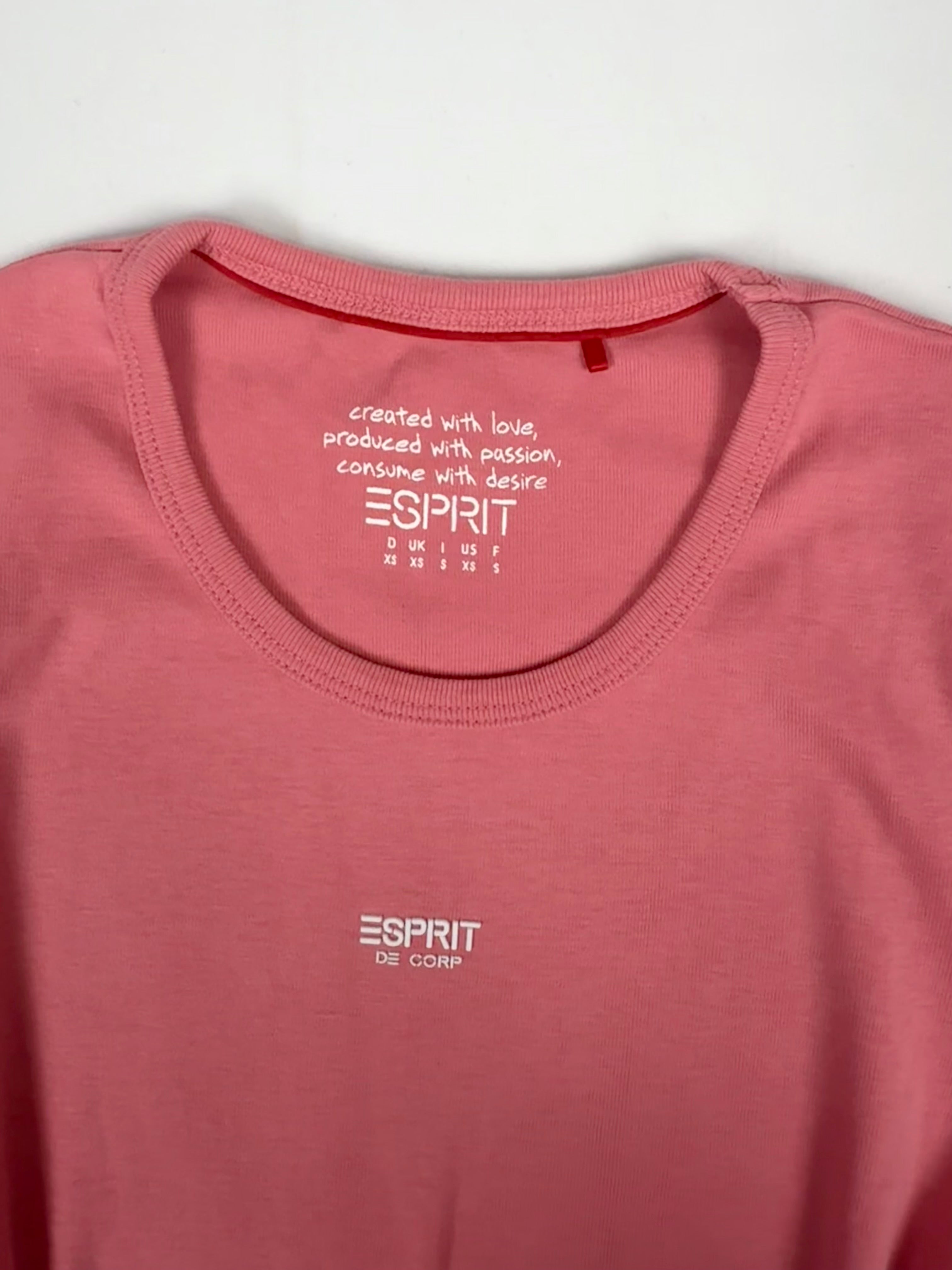 Pink 100% cotton tee (XS/S)