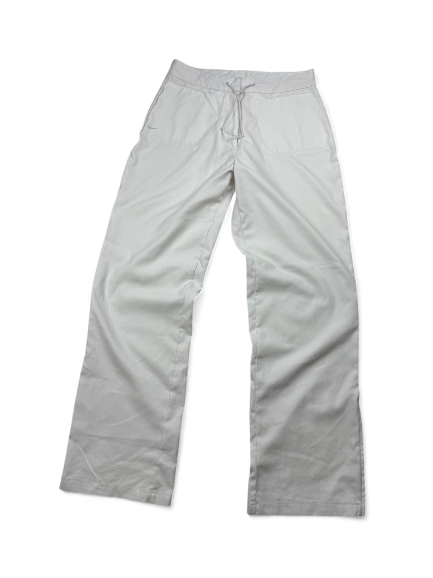 White baggy joggers (S)