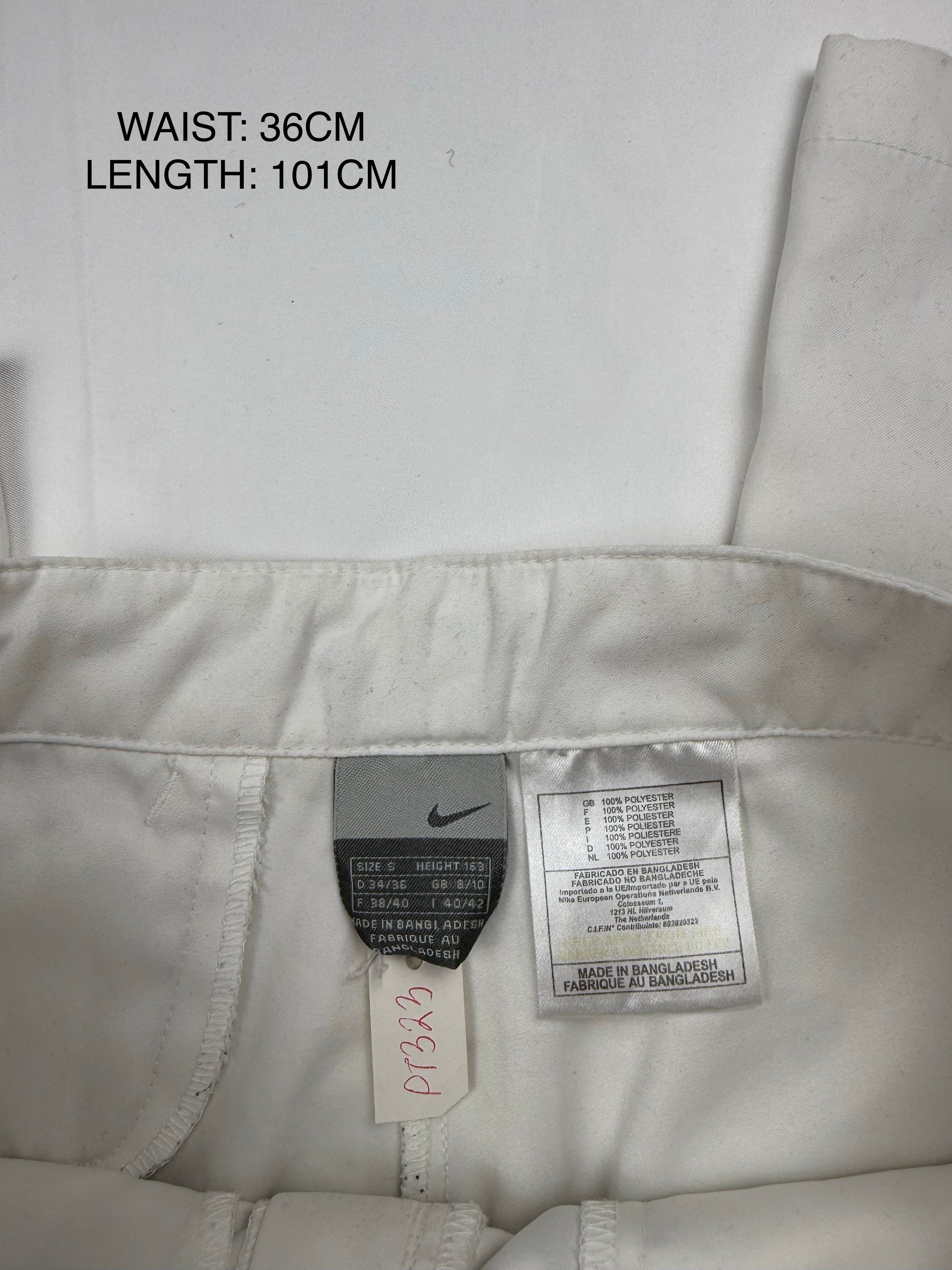 White baggy joggers (S)