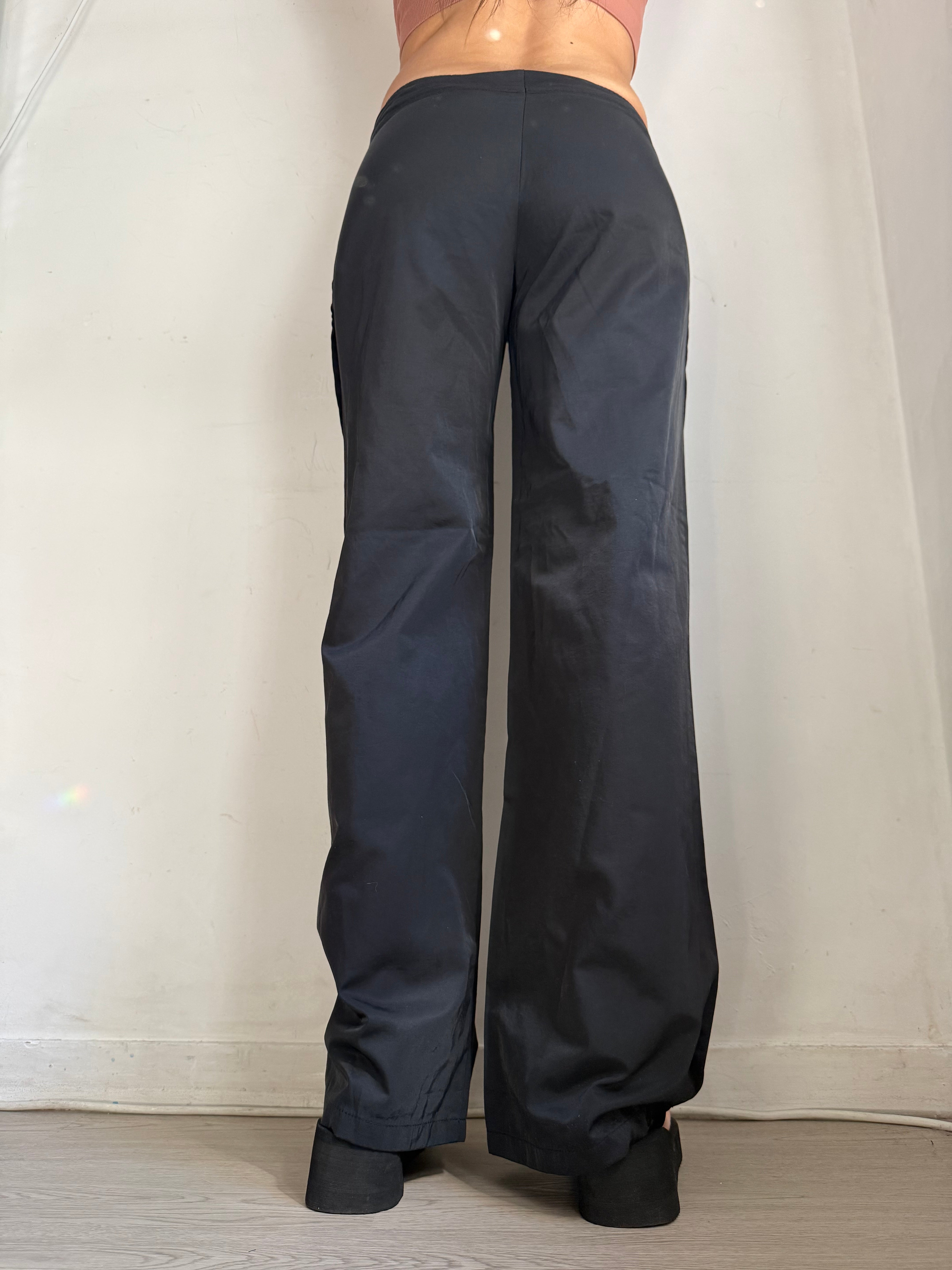 Black baggy pants (M)