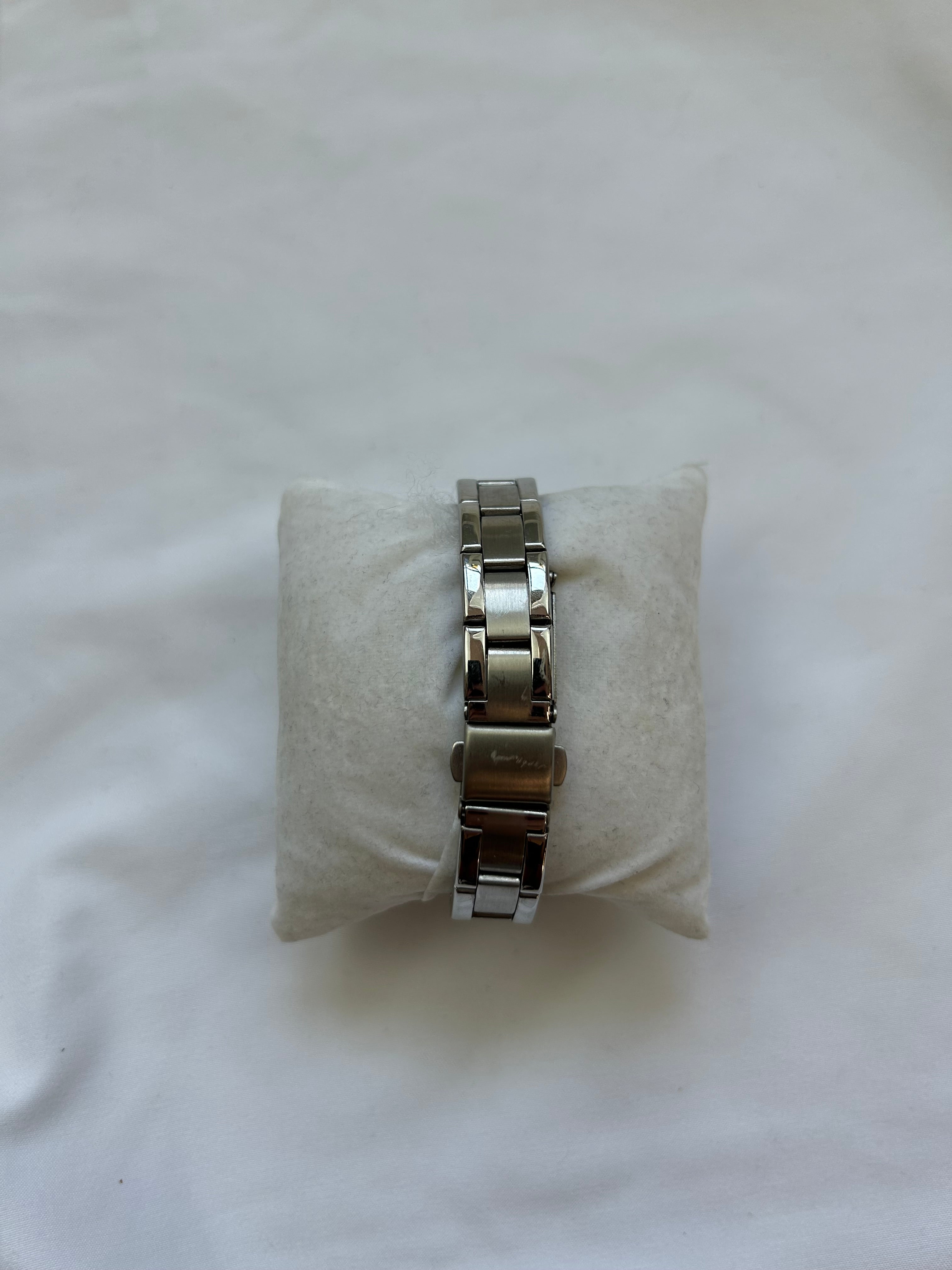 Vintage silver  inox bracelet jewelry watch