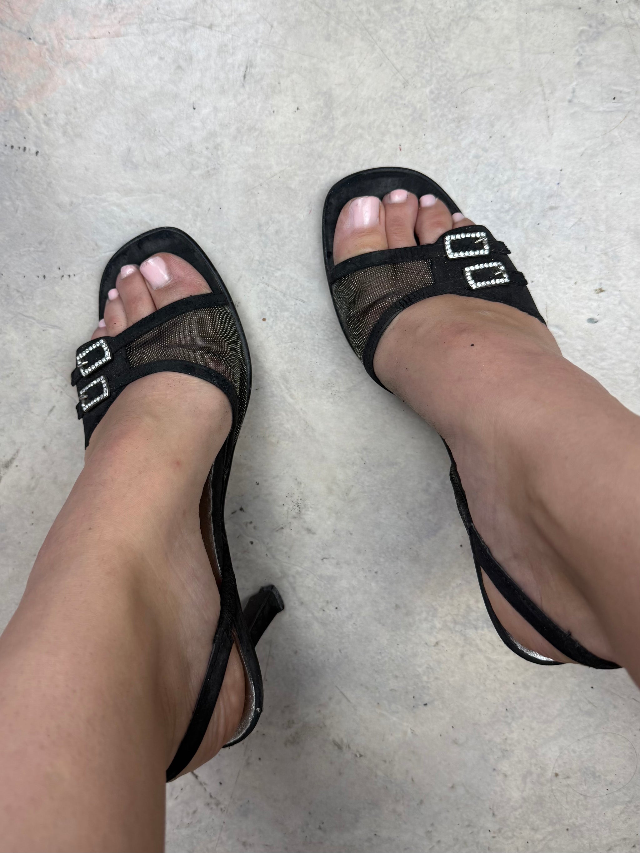 Black rhinestones & sheer heels (38)