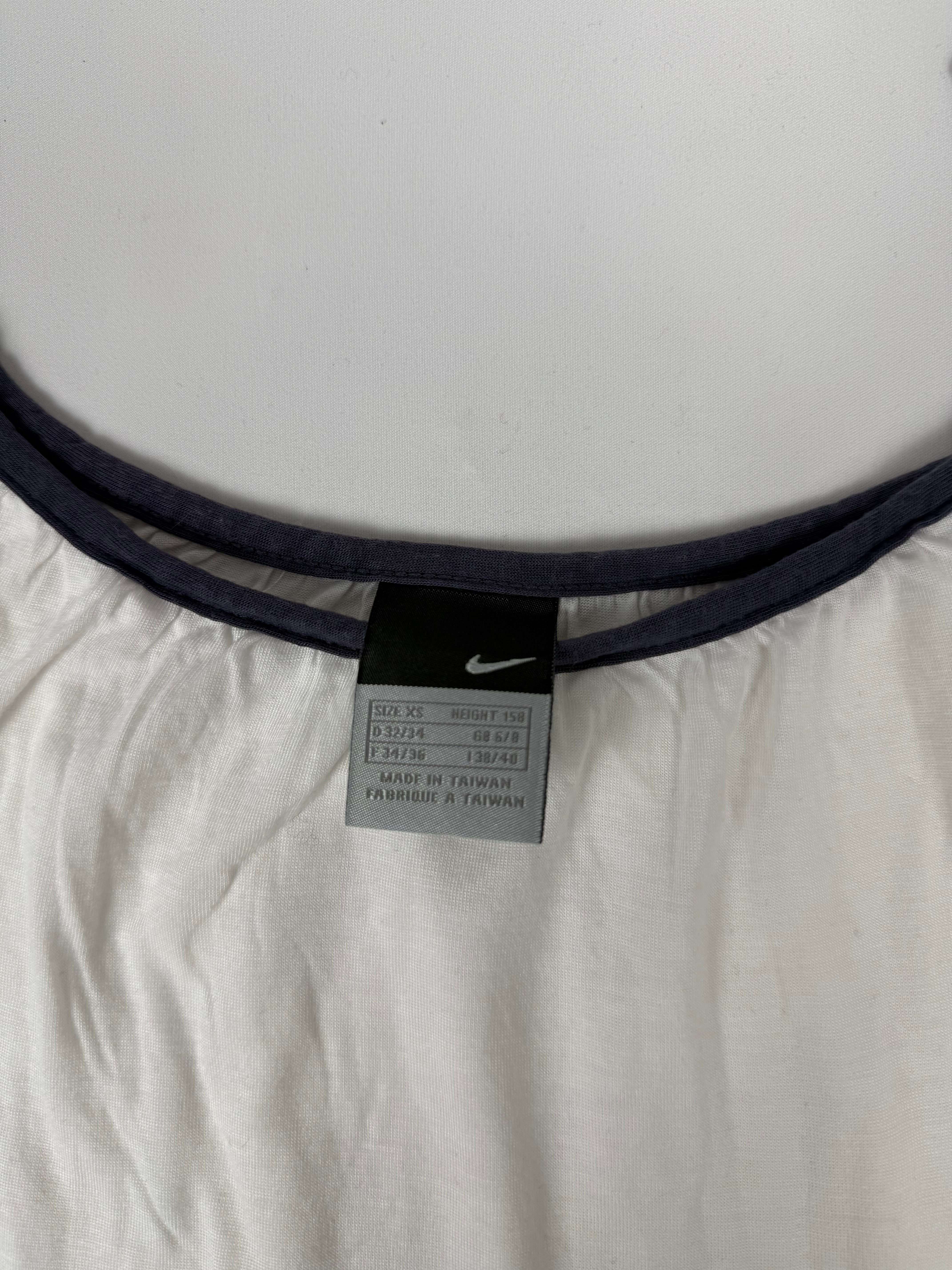 White tie up long sleeves top (XS)