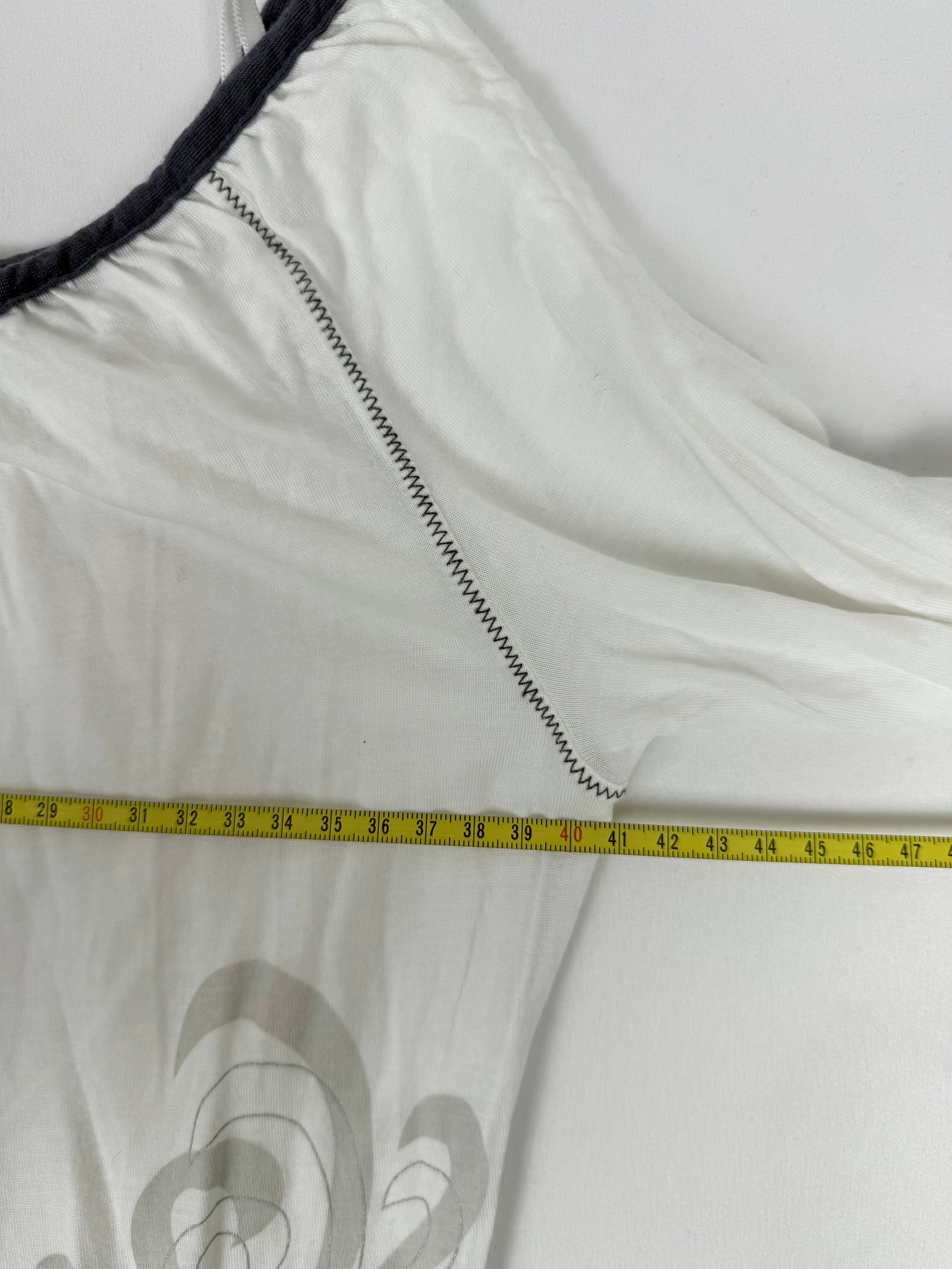 White tie up long sleeves top (XS)