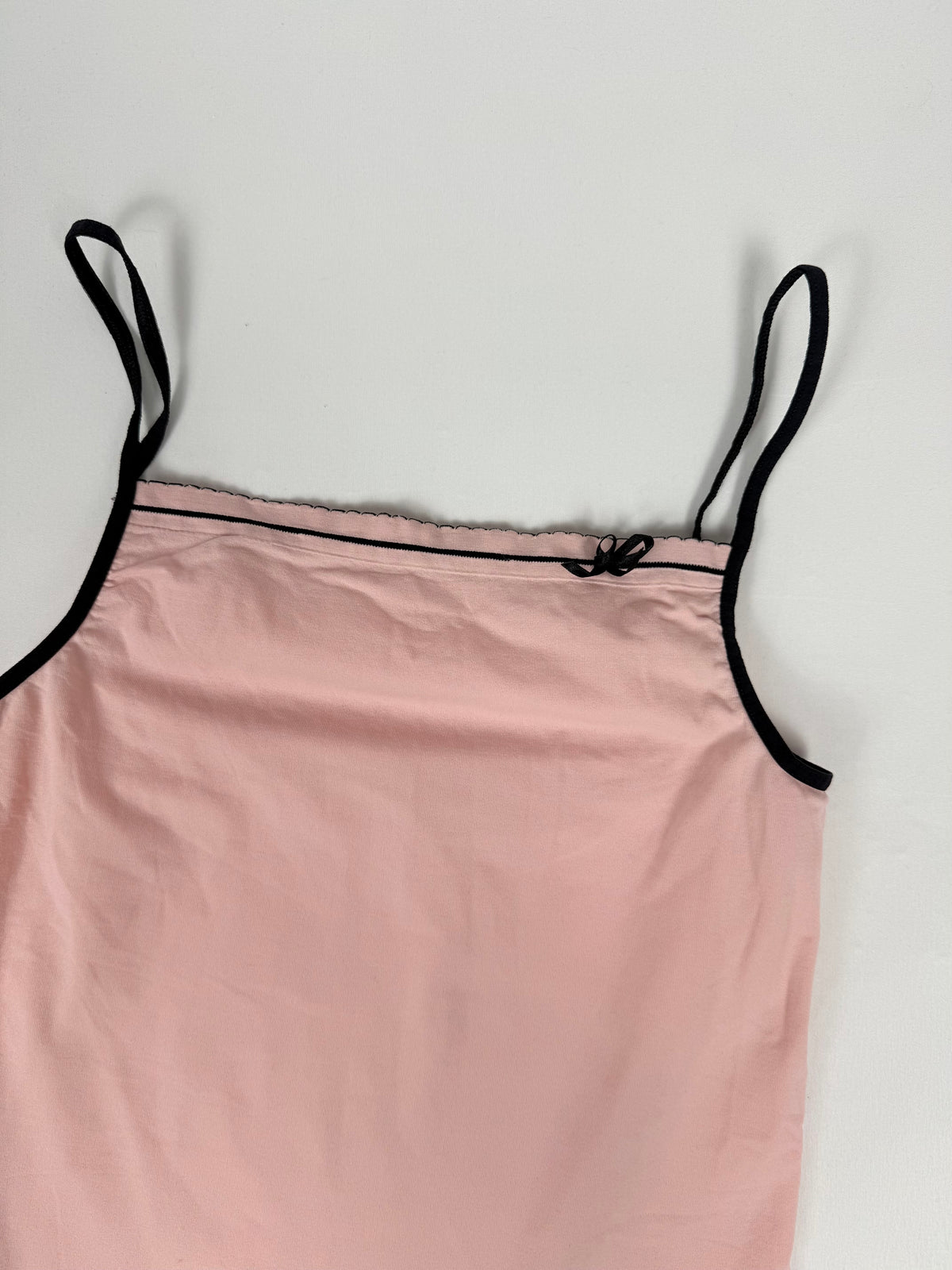 Baby pink ultra stretchy cami top (S)