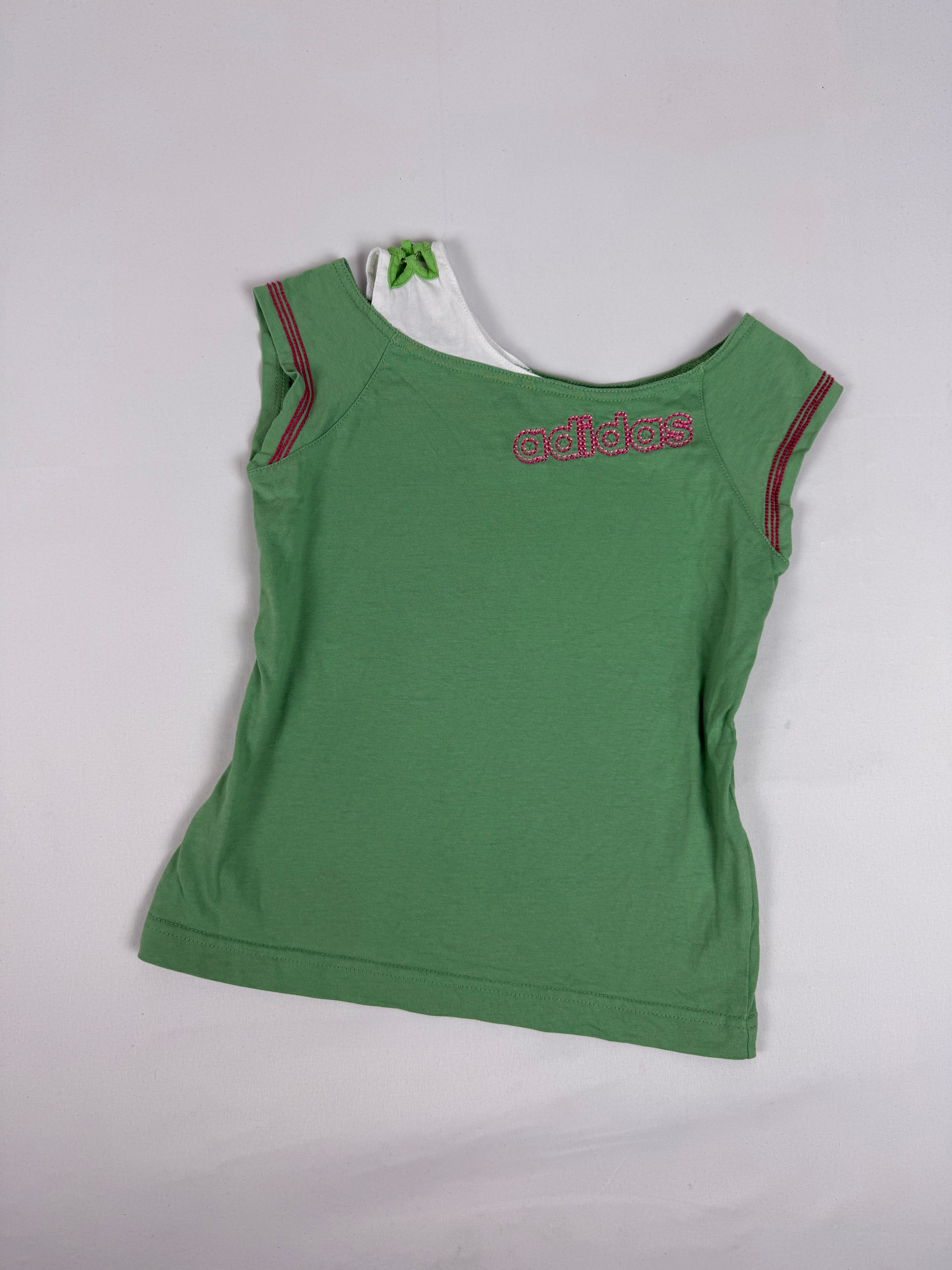 Green 100% cotton tee (XS)