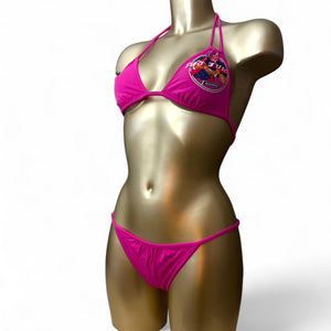 Pink juicy edition low waisted bikini set (S/M)