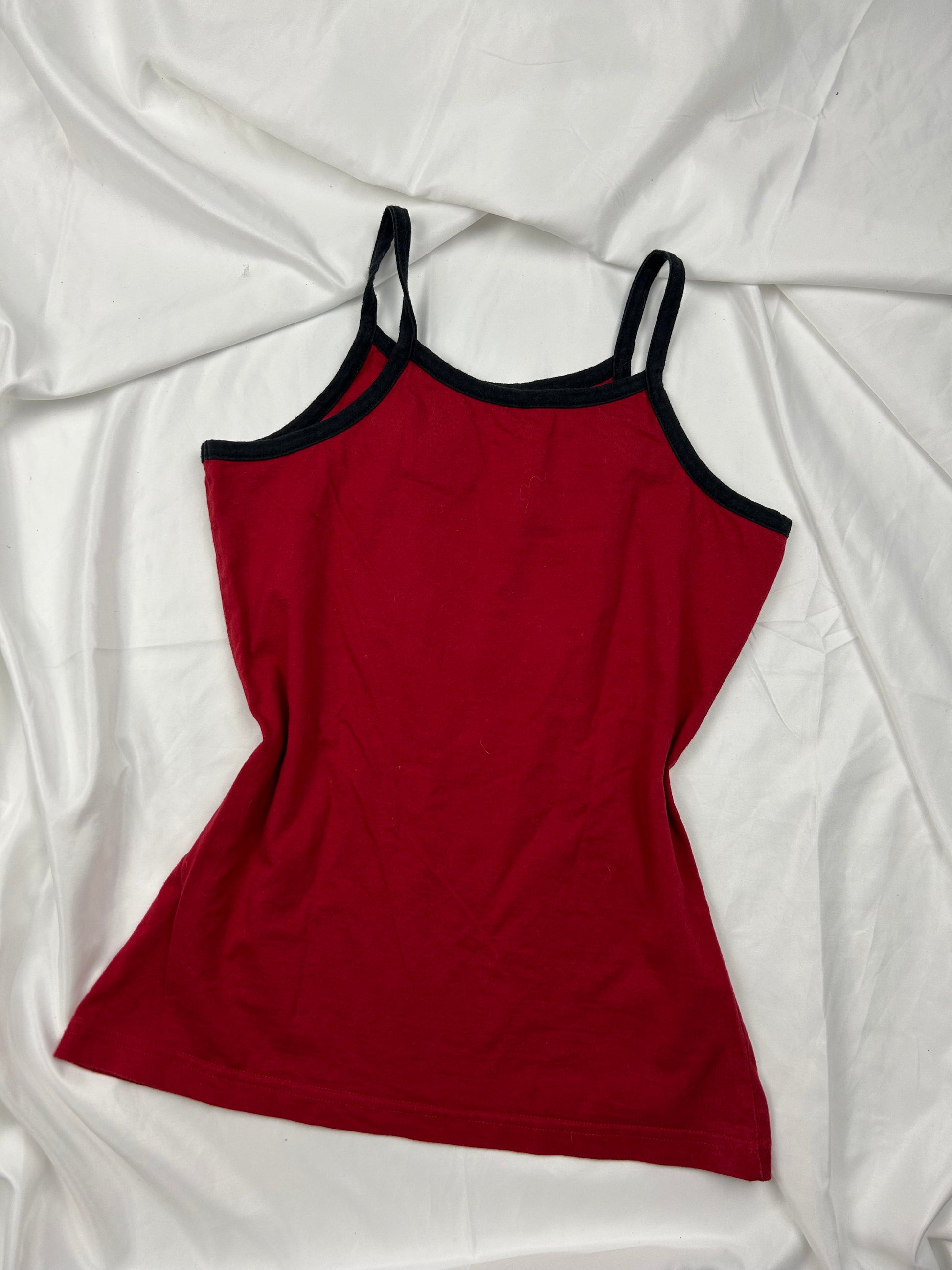 Red tiger cami top (S)