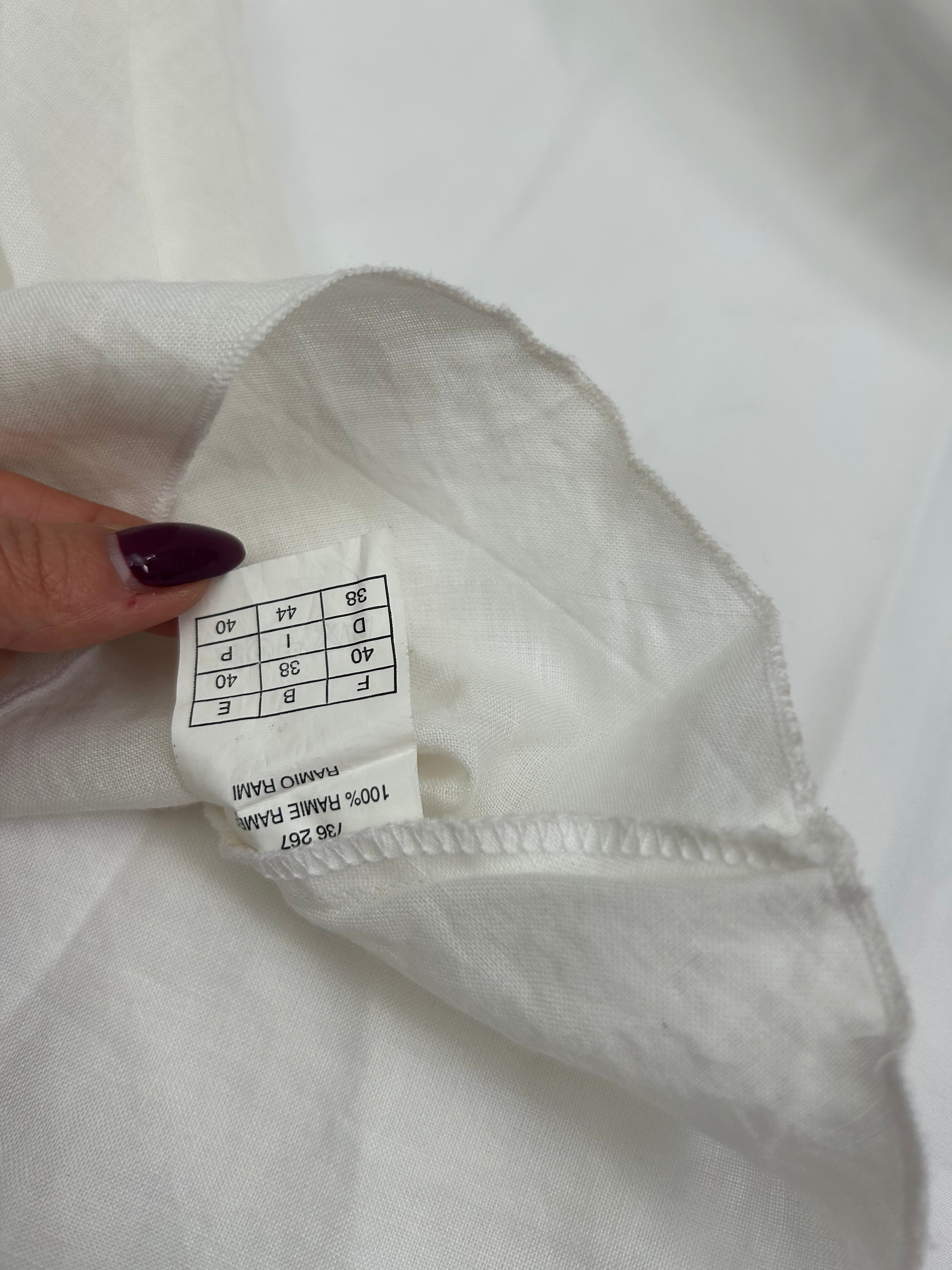 White linen cami top (M/L)