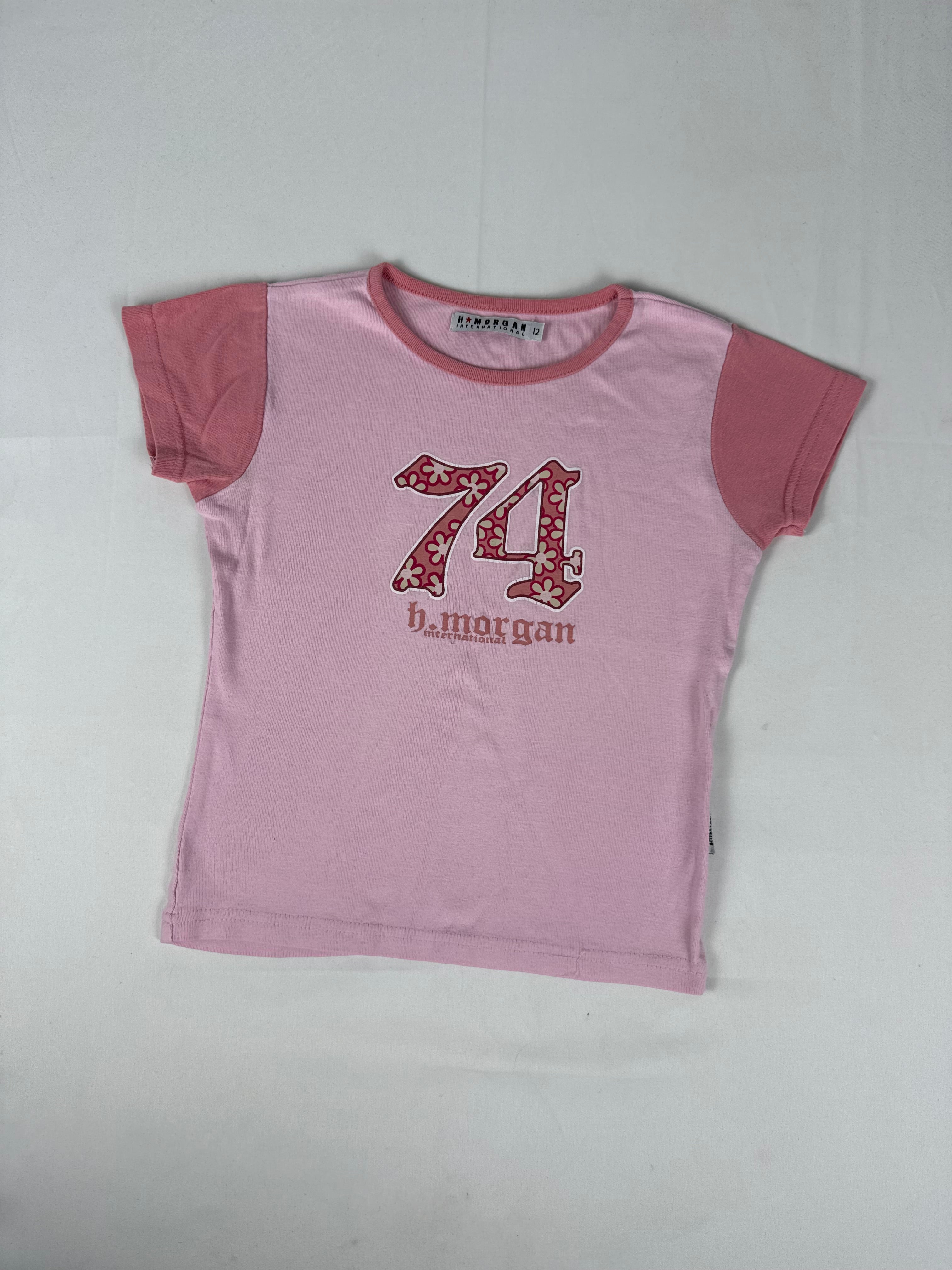 Baby pink cotton tee (XS)