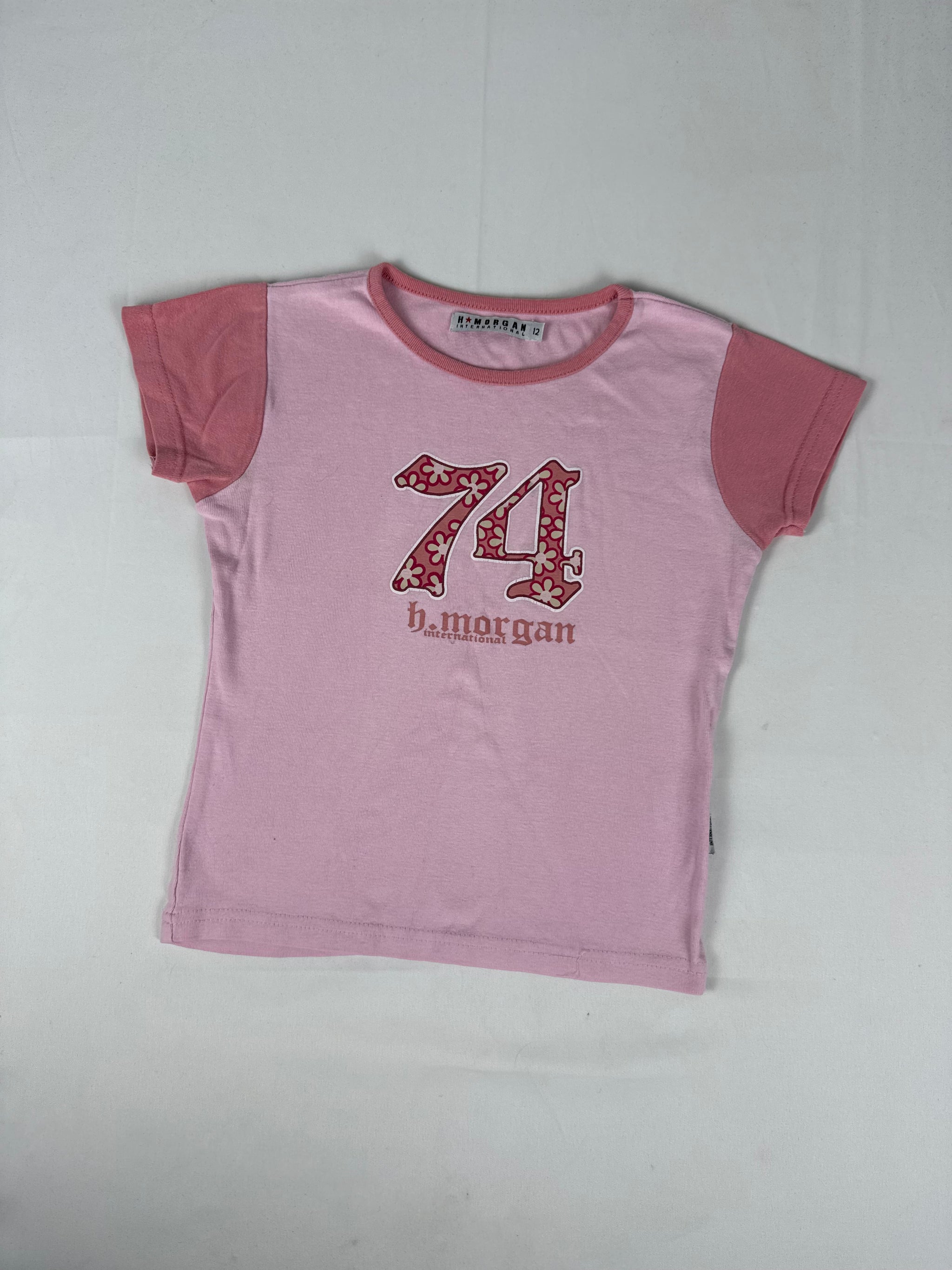 Baby pink cotton tee (XS)