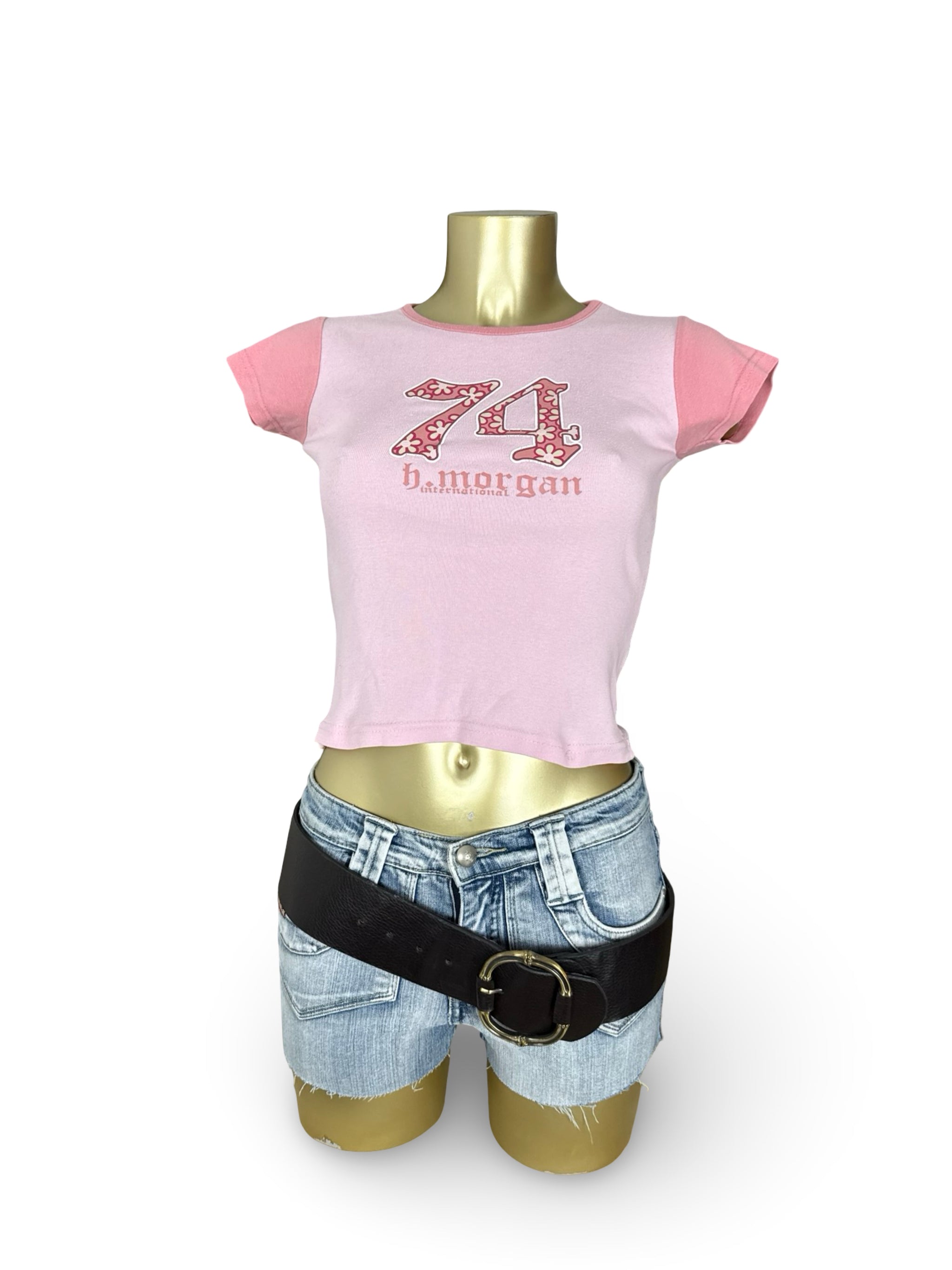 Baby pink cotton tee (XS)