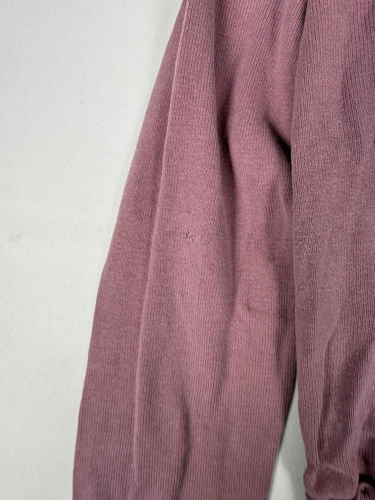 Pink cotton tight fit jumper (L)