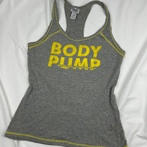 Grey logo cotton tank top (M/L)