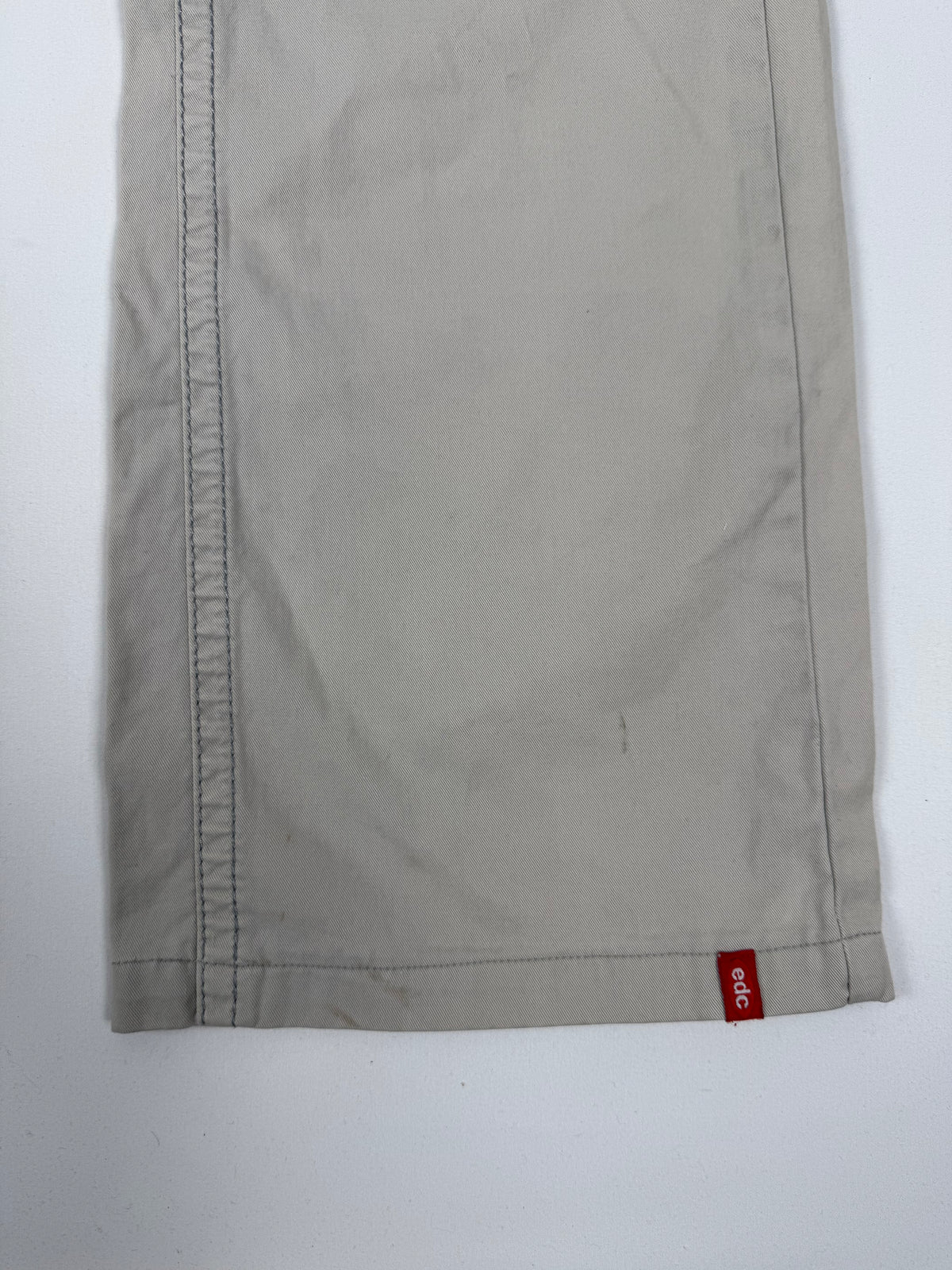 Grey low rise baggy pants (M)