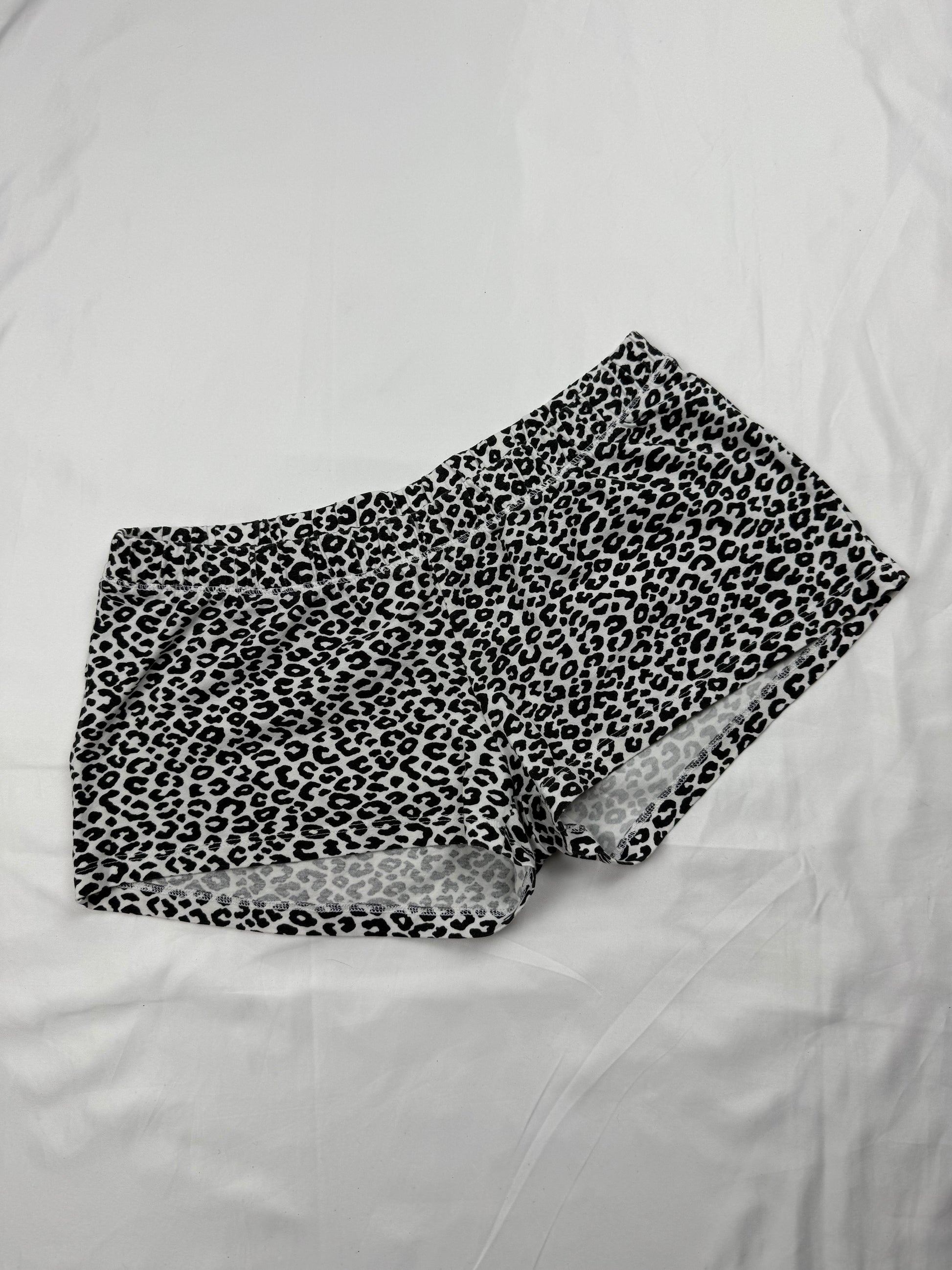 White panther low rise cotton mini short (S)