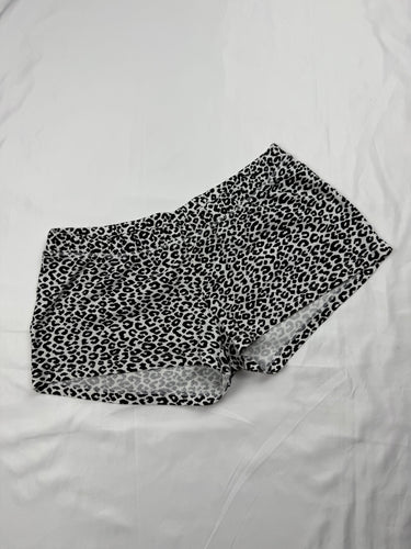 White panther low rise cotton mini short (S)