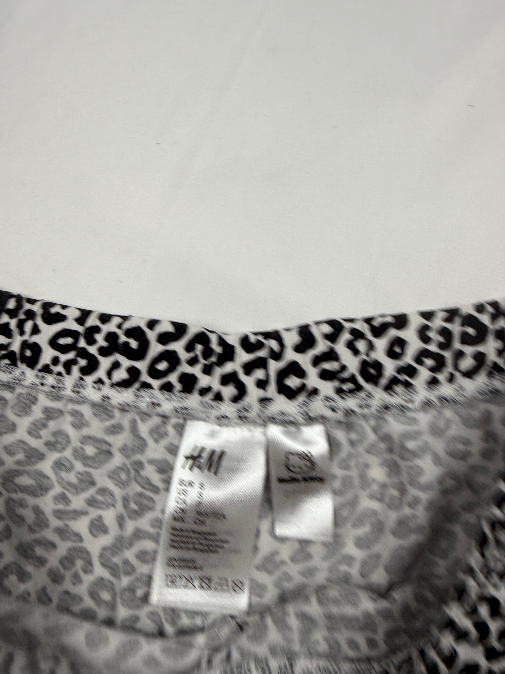 White panther low rise cotton mini short (S)