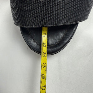 Black wedge heels (36)