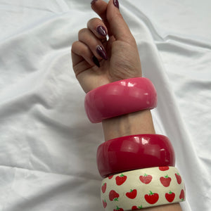 Multicolor bangle bracelet