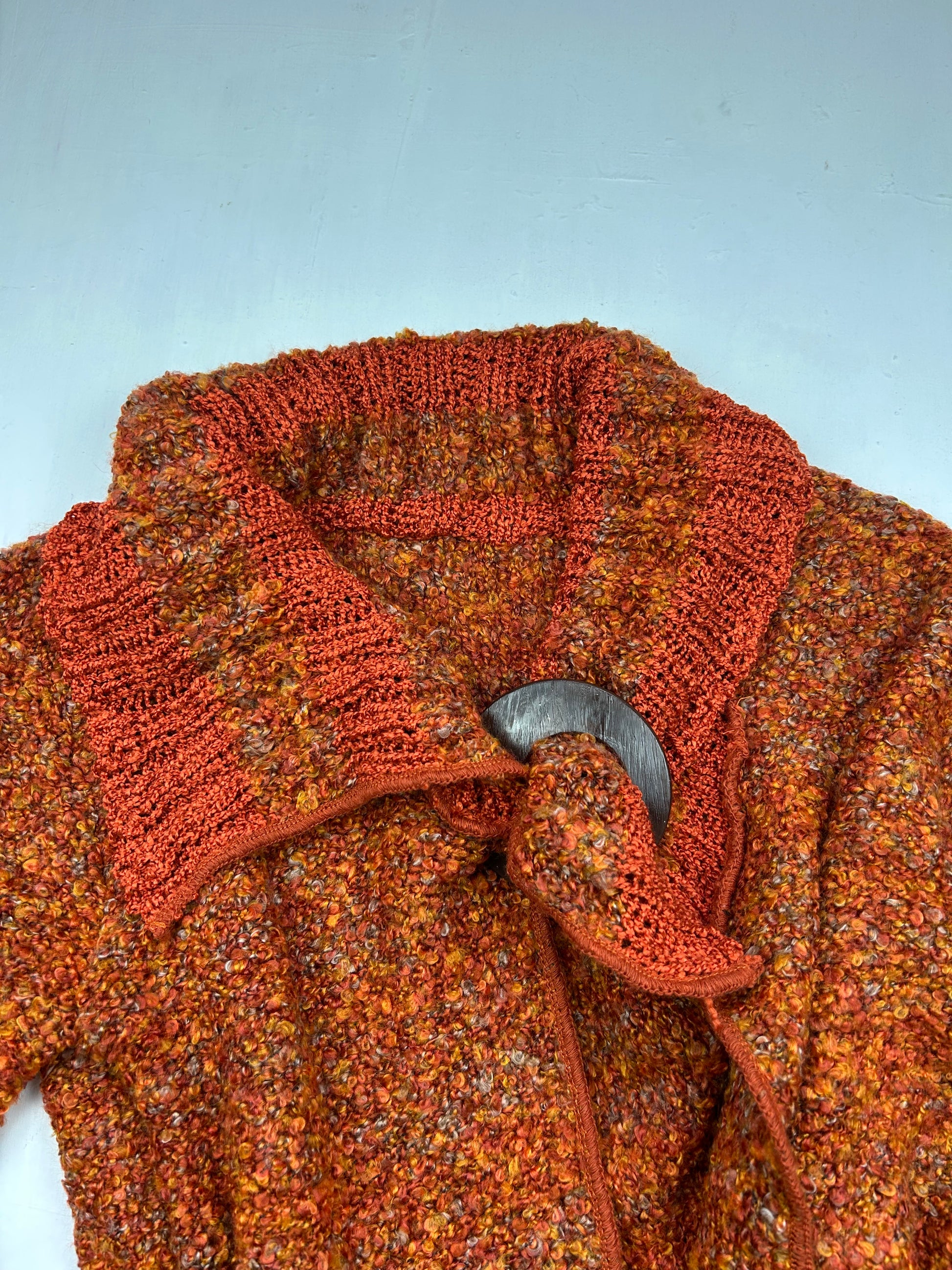 Orange cardigan  jumper (One size)