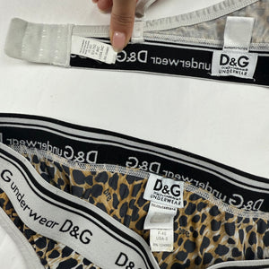 Panther silky underwear set bra + panty FR 90C (S)