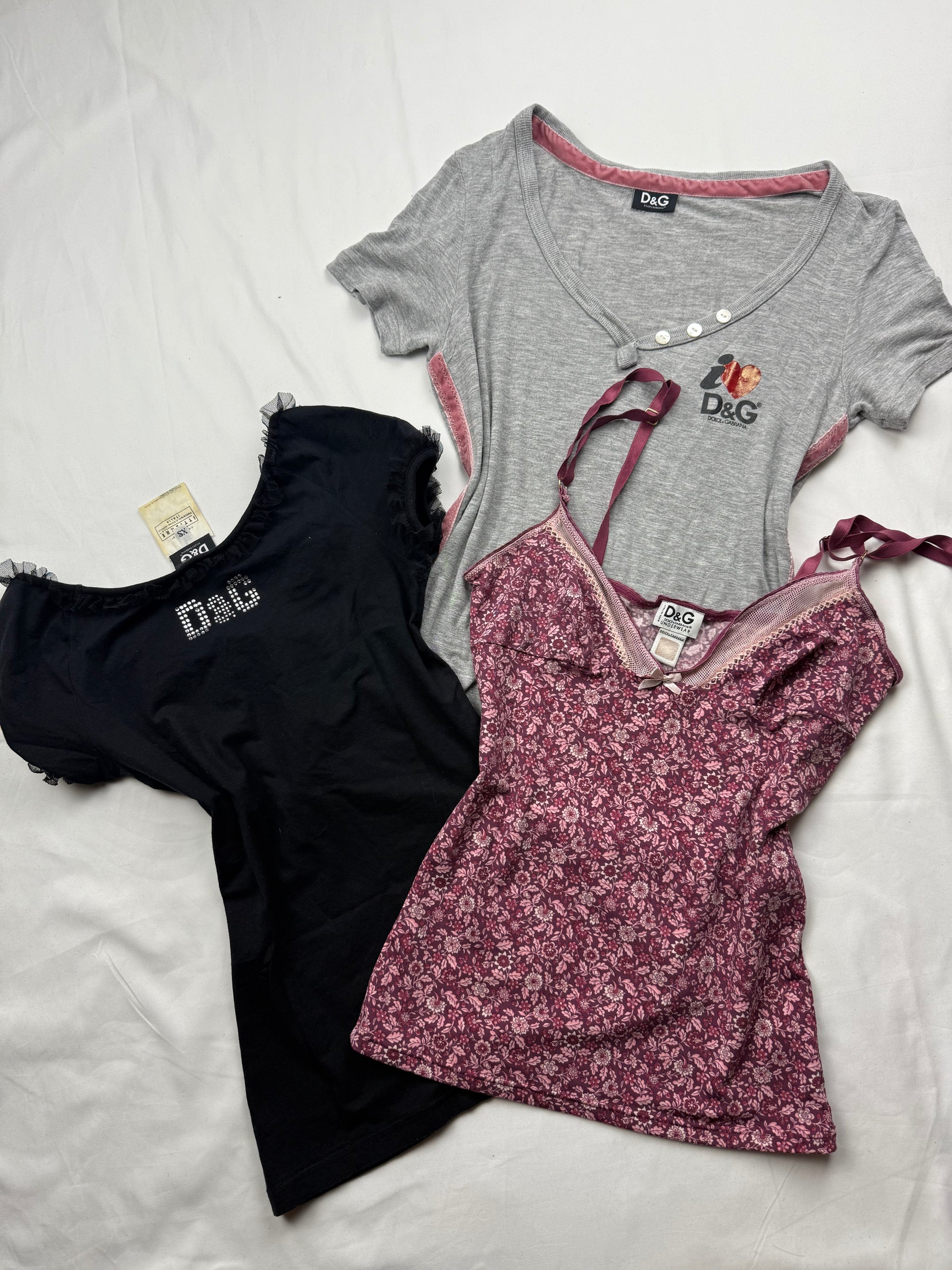 Purple floral tight fit lycra babydoll cami top (XS)