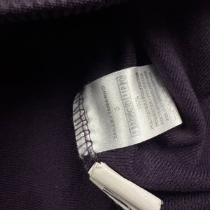 Purple zip up strass hoodie (M/L)