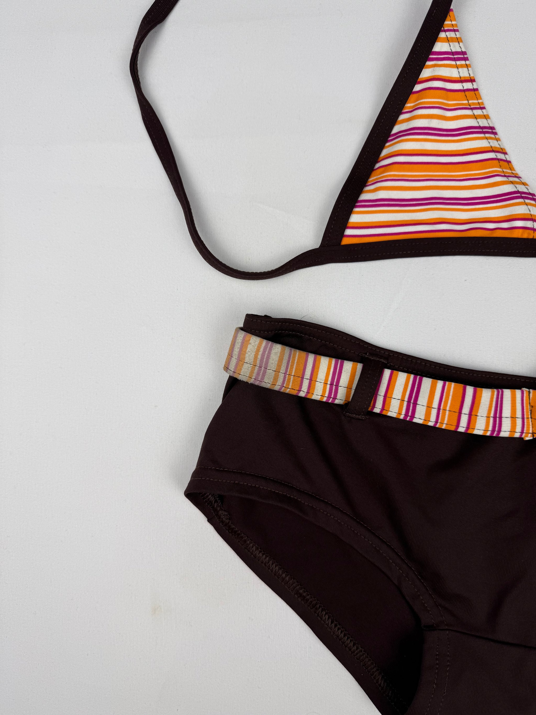 Brown shorty bikini set (XXS)
