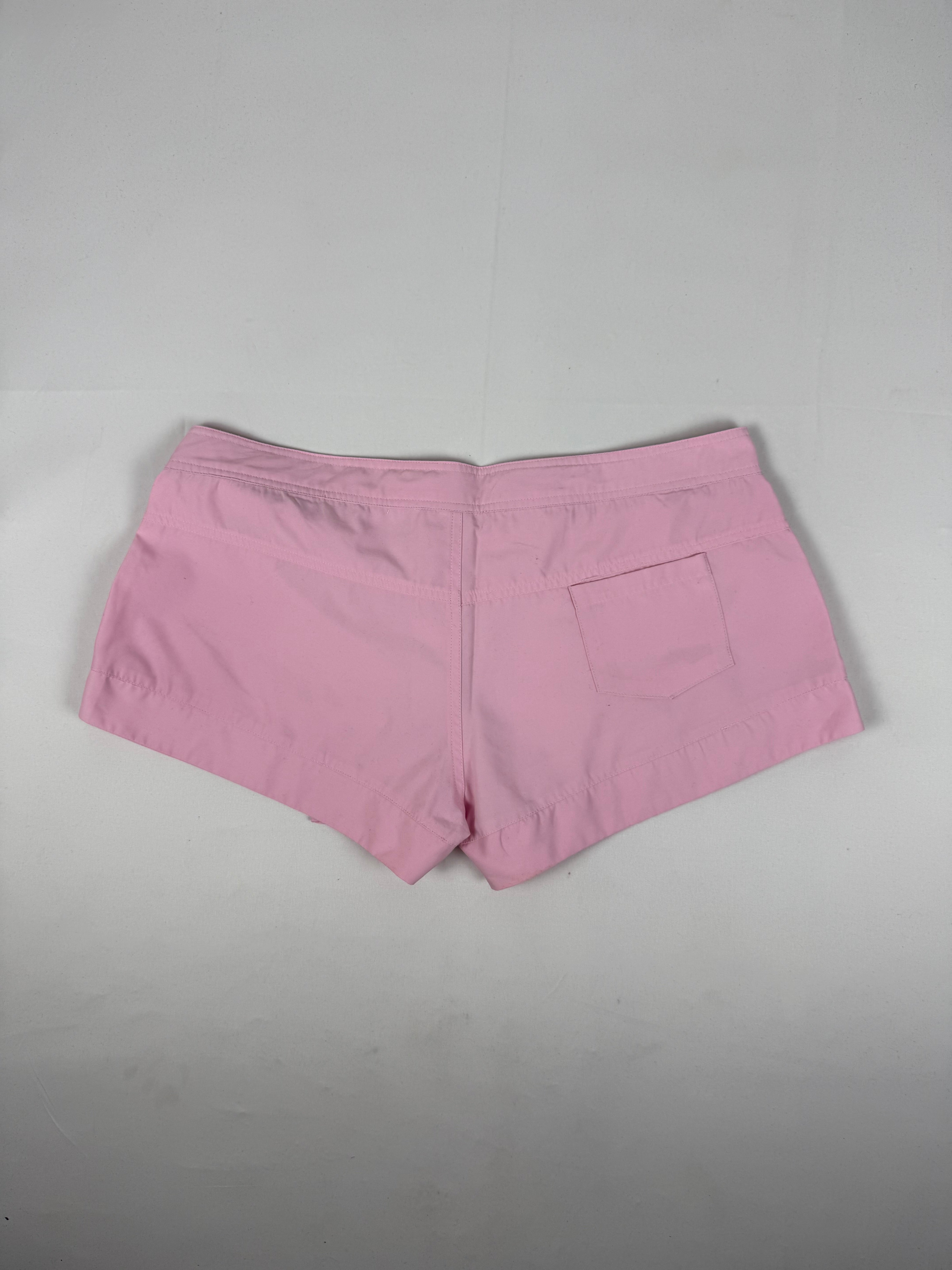 Baby pink low rise mini short (XL)