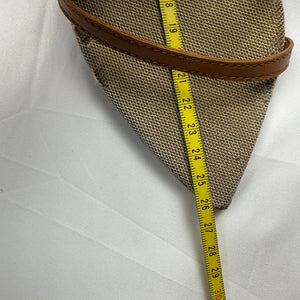 Khaki GG buckle heels (37)