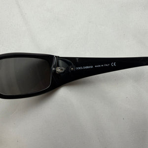 Black rhinestones logo 2000s  sunglasses (with prescription)