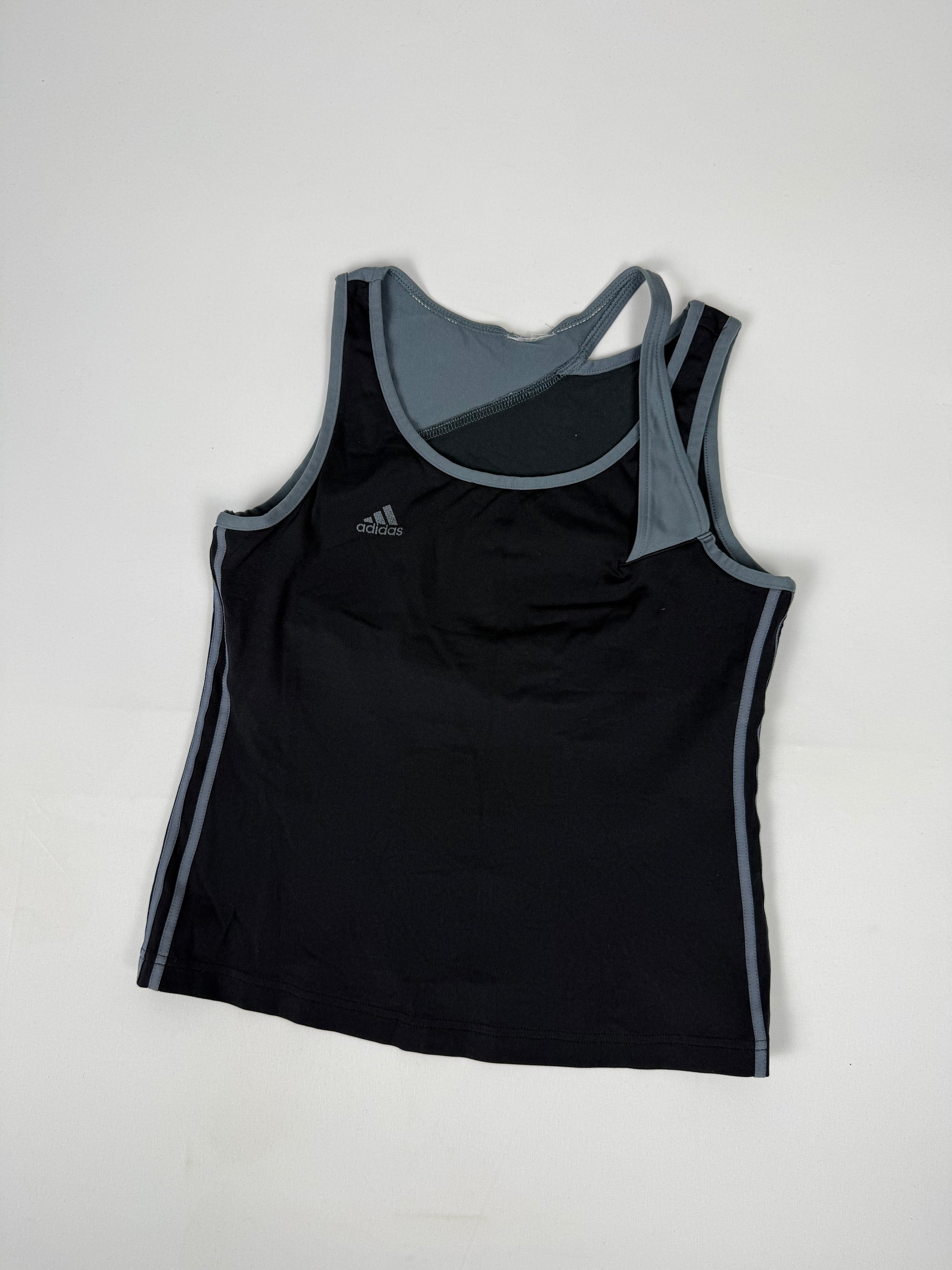 Black activewear top (M)