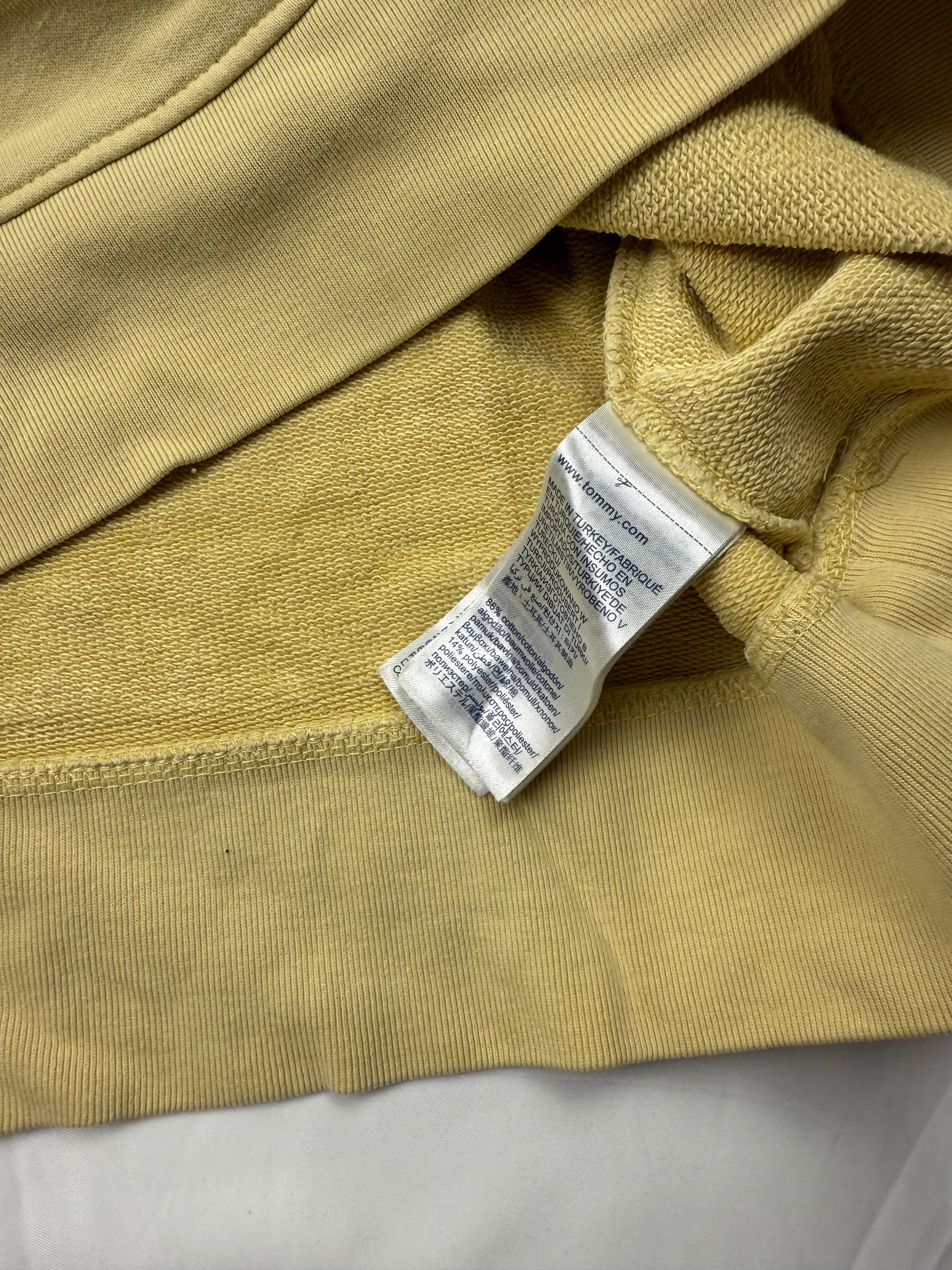 Yellow roundneck sweatshirt (M)